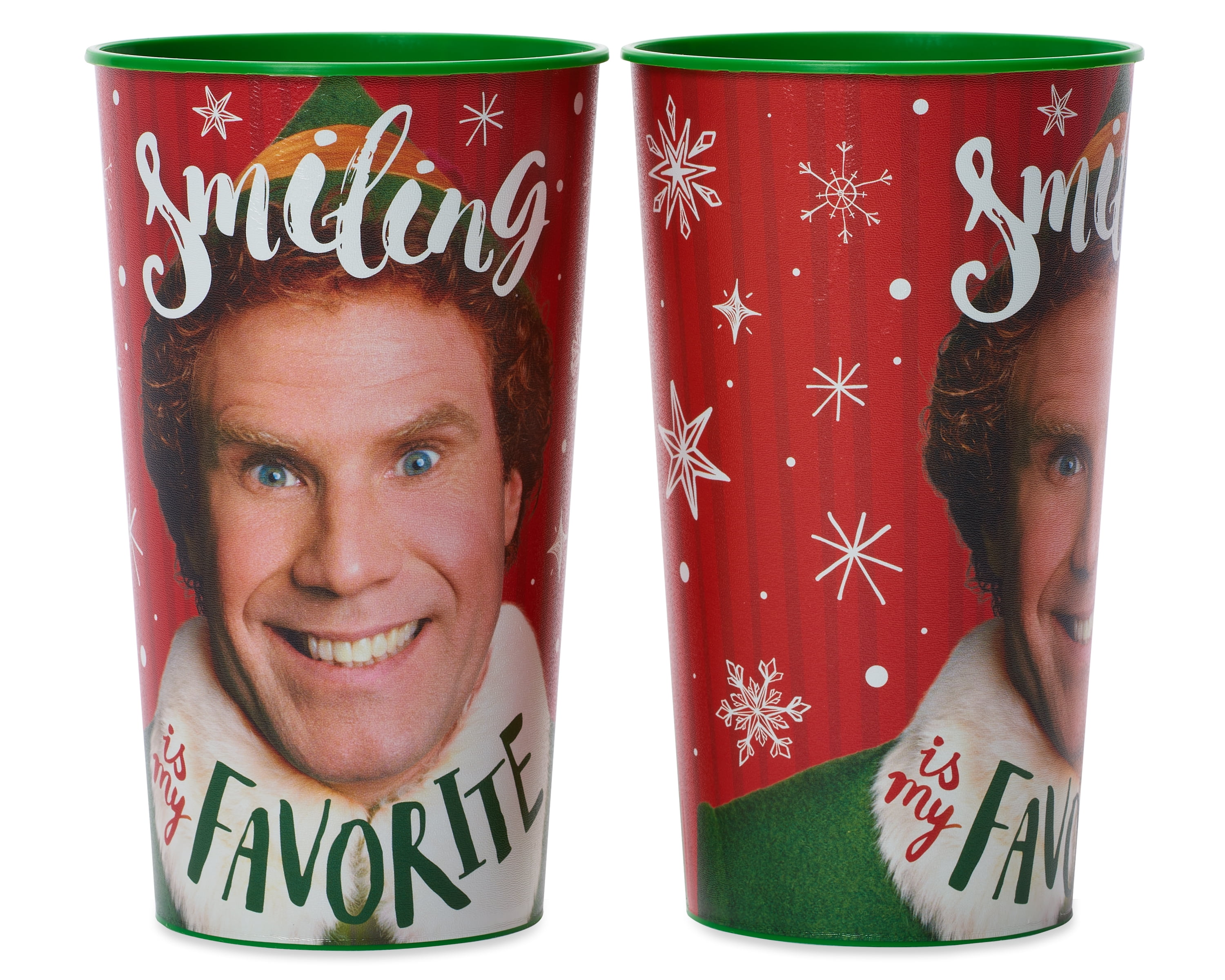 Buddy the Elf New Line Production White Green Elf Cup He's an