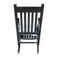 thumbnail image 5 of wooden porch rocker chair Black 20604, 5 of 7