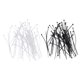 thumbnail image 2 of 100x Cable Ties Industrial Quality Cable Ties: 100x2.5mm Color: White/black, 2 of 5