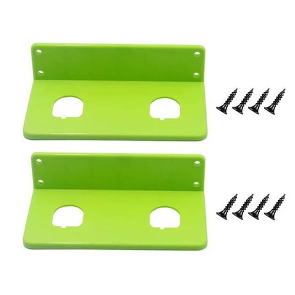 2~10Packs Battery Holder for Ryobi 18V NiCd Lithium Battery 2 Slot Battery Storage Holder Wall Mount Rack for Display Shelf