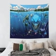 thumbnail image 5 of Finding Nemo Wall Tapestry Cartoon Poster Wall Hanging Tapestry For College Dorm Living Room Bedroom Decoration 40x60 Inch, 5 of 8