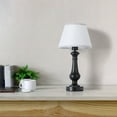 thumbnail image 4 of 2-Pack Touch Control Table Lamps – USB Ports & Outlet, Dimmable Bedside Lamps for Bedroom, Living Room, 4 of 6
