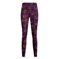 thumbnail image 2 of Gibobby Leggings Con Forro Polar Mujer Leggings Halloween para mujer, ajustados y elegantes, capa base para uso diario.（Morado， M), 2 of 5