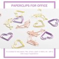 thumbnail image 3 of 18Pcs Decorative Paper Clips Creative Shape Paper Clips Cartoon Design Paper Clips Metal Paper Clips, 3 of 8