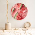 thumbnail image 5 of Honeii Refreshing Watermelon Slices Print Elegant Bone China Decorative Plate, Porcelain Plate,Art Crafts,Ceramic Ornaments for Home Office Wall Decor-7in, 5 of 5