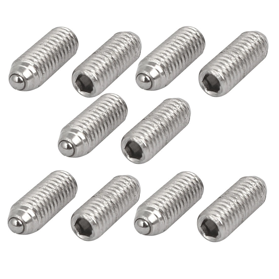 10 Ressorts Traction Inox 0.5x5mm - Longueurs 15-50mm - Crochets Inclus - DIY Mécanique