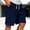 B-BU2, variant on Mens Corduroy Shorts Lightweight Elastic Waist Drawstring Casual Shorts for Men with Pockets Relaxed Fit Mens Vacation Shorts