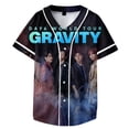 thumbnail image 2 of DAY6 Tournée Mondiale Marchandise Chandail de Baseball T-Shirt à Col en V Manches Courtes Mode Urbaine, 2 of 4