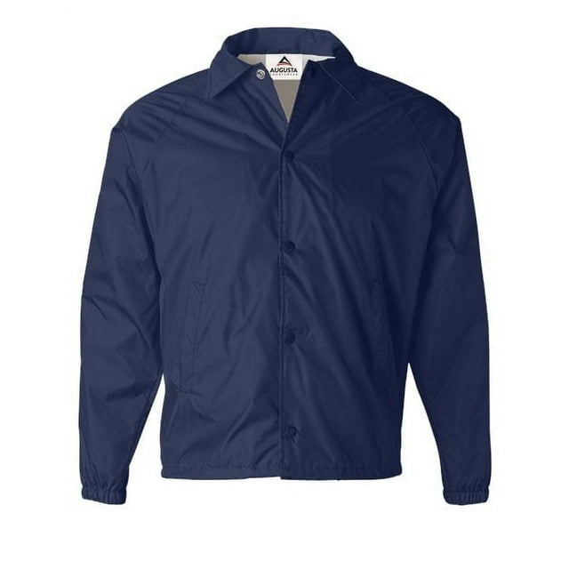 Augusta Sportswear Blouson d'Entraîneur en Nylon pour Homme/doublé, 2TG, Marine