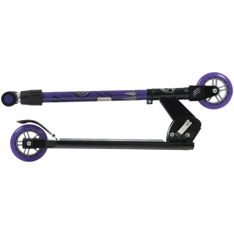 Huffy Marvel Black Panther Inline Kick Scooter, Foldable
