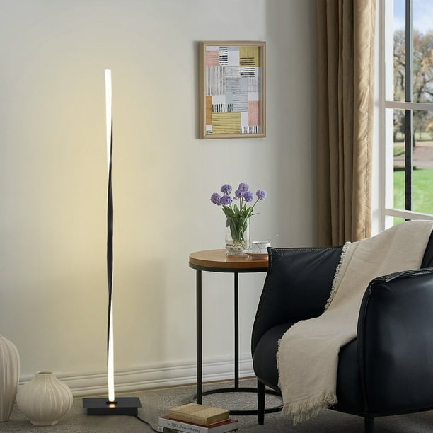 Modern Led Floor Lamp For Living Room Bright Lighting Get Compliments Unique 49 Tall Light Bedrooms Offices Dimmable Contemporary Indoor Pole Com Modern Led Floor Lamp For Living Room, Best Modern Led Floor Lamps