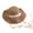 Khaki, variant on Women Fashion Summer Two Tone Cap, Multi-use Wide Brim Sun Headwear, Breathable Portable UV Block Accessory for Travel Beach Shopping Walking Daily Outdoor Summer Wear, Beige