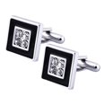 thumbnail image 2 of Gemelos de hombre Sunnimix Negro 1 par, 2 of 8