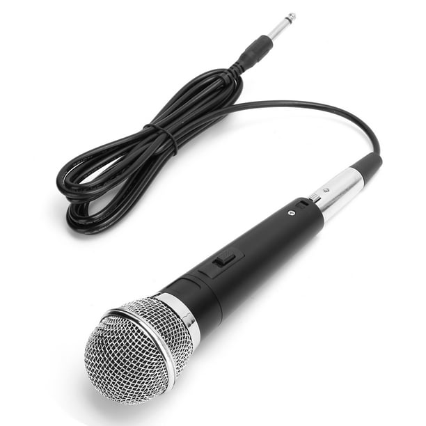 Microphone filaire de Qiilu, micro tenu dans la main, micro de