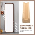 thumbnail image 4 of KAKOWELY Wooden Mirror Support Fixed Base Stable Mirror Stand For Bathroom Hallway, 4 of 8