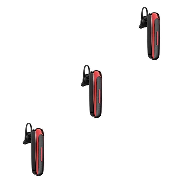Bearachild Auricular compatible con Bluetooth 5.0 Auriculares estéreo con cancelación de ruido Auriculares recargables a prueba de sudor Negro Type1 NO1