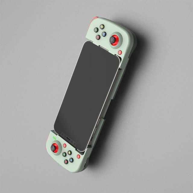 Gamepad para teléfono móvil Controlador de juego compatible con Bluetooth para PUBG (Verde)