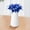 Blue（15PC）, variant on 15Pcs Artificial Calla Lily Flowers Flowers Real Touch for Wedding Bouquet Office Home Kitchen Decor,Black