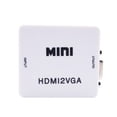 thumbnail image 2 of Conversor de Audio Y Video 1080p Para Monitores Herramientas SM SunniMix Adaptador Mini Hdmi a Vga, 2 of 6