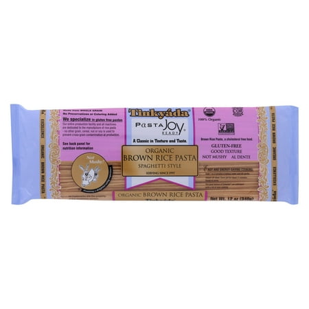(12 Pack) Tinkyada Pasta Joy Ready Spaghetti Style Organic Brown Rice Pasta, 12 Oz