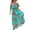 A-Mint Green33, variant on Mexican Dresses For Women Off Shoulder Red Floral Print Long Maxi Dresses Summer Cinco De Mayo Party Dresses With Belt