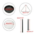 thumbnail image 3 of Trépied Foyer Extérieur BBQ Bol Rond Jardin Patio Barbecue Extra Grand, 3 of 11