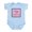 Sky Blue, variant on CafePress - I Love Babcia Infant Bodysuit - Baby Light Bodysuit, Size Newborn - 24 Months