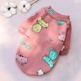 thumbnail image 1 of Autumn Winter Cute Plus Velvet Pet Products for Chihuahua Teddy Pullover Small Dog Cat Puppy Costume Cat Sweater Dogs Coat Dog Clothes XS 9, 1 of 1