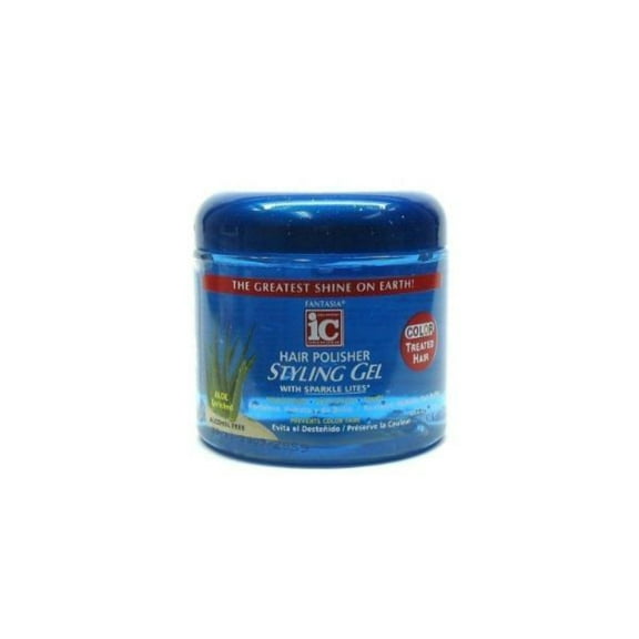 Fantasia Hair Polisher Styling Gel for Color Treated Hair, 16 oz