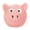 Pink, variant on Squeaky Natural Latex Dog Toy Teeth Cleaning Gum Care Interactive Chew Toy for Pet Bonding Play(Yellow,Chick)