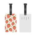 thumbnail image 5 of Kdxio Hand Drawn Strawberry Luggage Tags Privacy Cover ID Label Suitcase Tags Identifiers For School Bags,Suitcases, 5 of 7