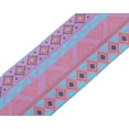 thumbnail image 5 of IBA Indianbeautifulart Purple Aztec Geometric Printed Ribbon Trim 9 Yards Velvet Fabric Laces For Crafts Sewing Accessories 2 Inches, 5 of 5