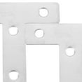 10pcs TShape 60mm*60mm Steel Corner Angle Brackets Brace Fixed Plate
