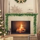 thumbnail image 1 of Adornos navideños, adornos navideños, regalos navideños 1 pieza de simulación de ratán, colgante para árbol de Navidad, simulación de ratán, anillo de ratán, decoración verde, ratán navideño, decoraci, 1 of 6