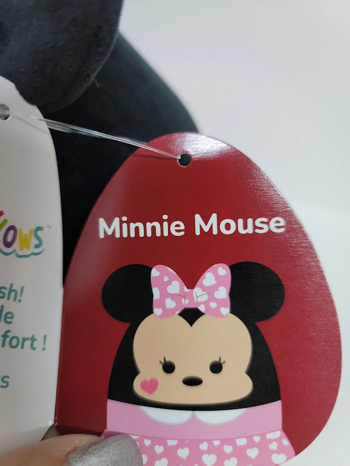Squishmallows Peluche de Minnie Mouse de 8 pulgadas con orejeras – Kellytoy  oficial – Juguete coleccionable suave y esponjoso de Disney – Regalo para