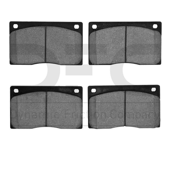 Dynamic Friction Company 5000 Advanced Brake Pads - Low Metallic 1551-0135-00-Front Set