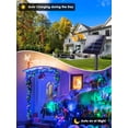 thumbnail image 2 of Luces solares navideñas EEW 400 LED multicolor, 8 modos, 2 of 6
