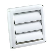TALENO Dryer Vent Cover Dryer Air Vent Exterior Wall Vent Hood Outside Dryer Vent Cover for House