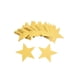 thumbnail image 1 of Matsuzay Estrellas colgantes Delicado pequeño adorno de carteles Decoración de fiesta Adornos de estrellas portátiles Suministros festivos Kits de decoración para fiestas amarillo dorado, 1 of 6