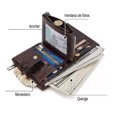 thumbnail image 2 of Men Wallet Purse, Retro Design PU Leather Card Holder Mini Wallets for Men Business Credit Card ID Badge Holders, 2 of 9