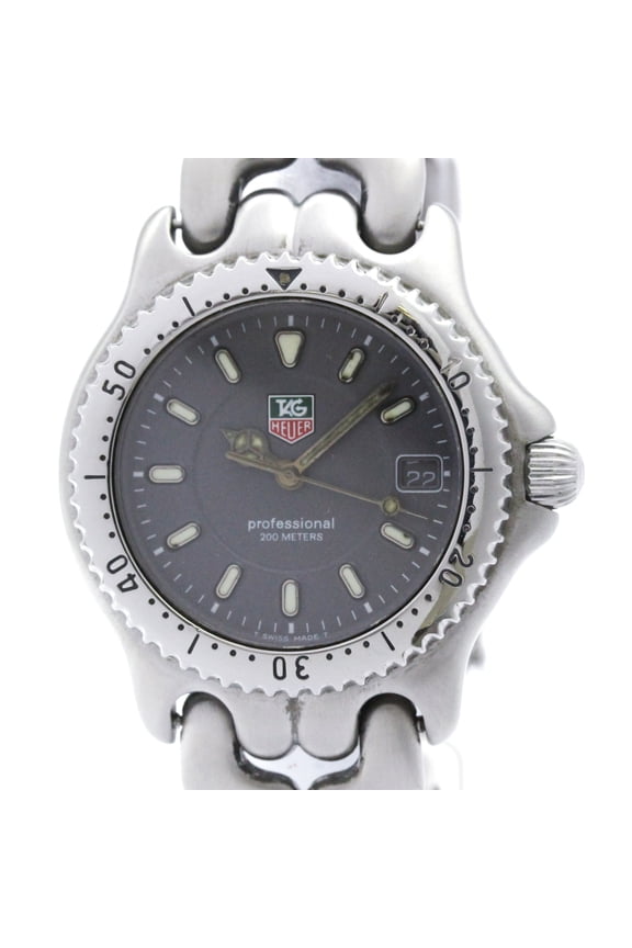 Pre-Owned TAG HEUER Sel Professional 200M Quartz Mid Size Watch WG1213 Polished