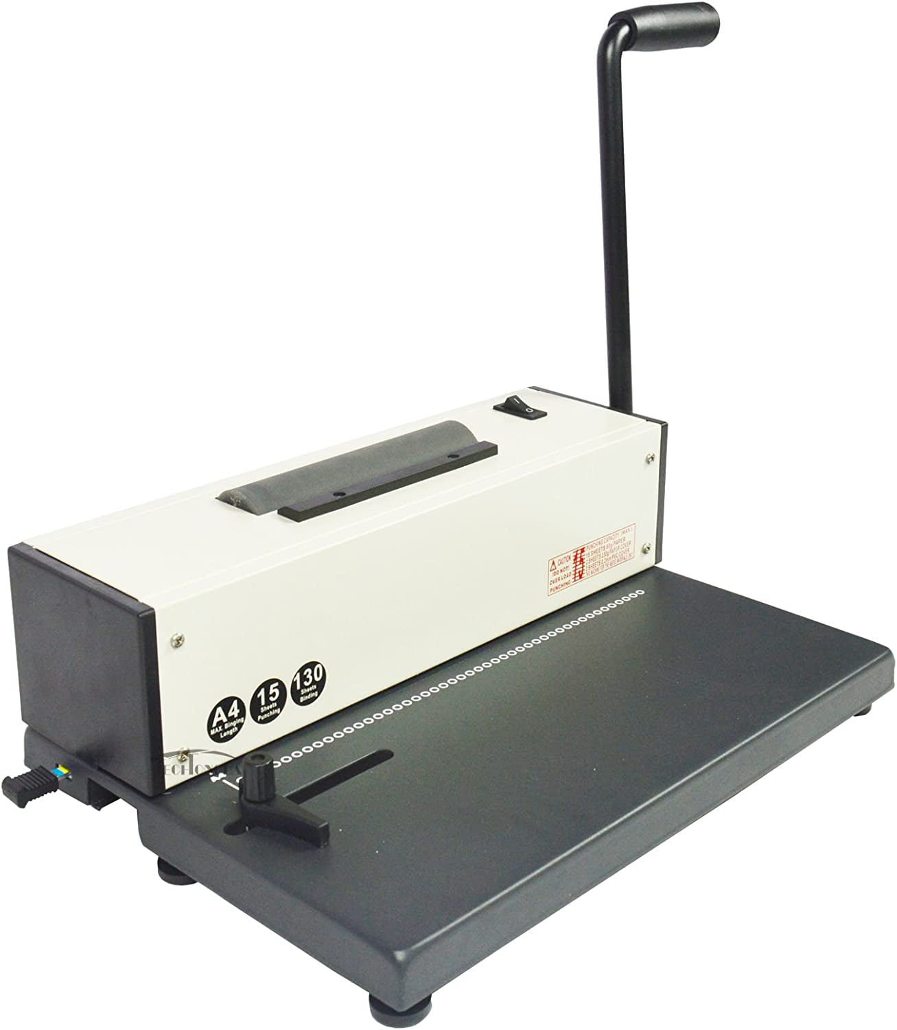 INTSUPERMAI Electric Binding Machine Spiral Coil Binder