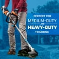 HART 40Volt Cordless Attachment Capable 15inch String Trimmer Kit, (1