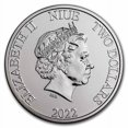 thumbnail image 2 of 2022 Niue 1 oz Silver $2 Star Wars: Darth Vader BU, 2 of 2