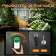 thumbnail image 2 of Ecotronic Airchoice Electrical 1500W Greenhouse Heater with Digital Thermostat,Overheat Protection & 3S PTC Fast Heating for Indoor/Outdoor use, 2 of 7