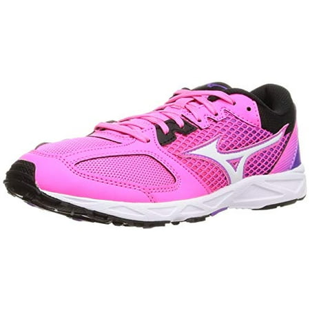

[Mizuno] Kids Shoes Junior Shoes Speed Studs 2 Kids Junior Athletic Shoes Sports Events School Lightweight Elementary School Boys Pink x White x Violet 21.5 cm 2E