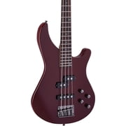 Mitchell MB200 Modern Rock Bass Guitar With Active EQ - Blood Red