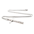 thumbnail image 2 of Men Necklace Stainless Steel Cross Charm Necklace "I Can Do All Things Through Christ" Lightweight Pendant Necklace, 2 of 8