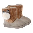 thumbnail image 3 of Botines de invierno para niña, marrón, chiporro, refugios, tabla de tallas, 3 of 4