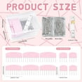 thumbnail image 2 of 110 Pcs Knit Blockers Combs Pins, Knit Blocking Combs for Blocking Knitting, 100 T-pins for Blocking Knitting, Knit Blockers Crochet Sewing Lace Needlework Projects Tool Device, 2 of 7